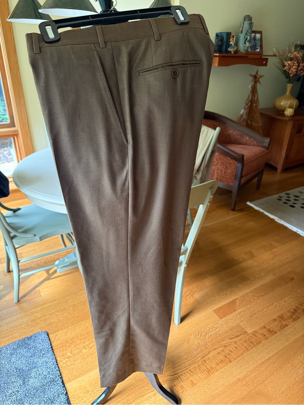 Santorelli Taupe Dress Trousers